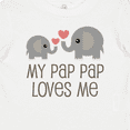 thumbnail image 4 of Inktastic My Pap Pap Grandpa Loves Me Boys or Girls Baby T-Shirt, 4 of 5