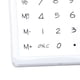 thumbnail image 3 of Calculatrice solaire, écran tactile LCD à 8 chiffres, portable, transparente, pour bureau, école, maison, blanc, 3 of 4