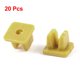 thumbnail image 2 of 20Pcs 7,5x9mm Grapas Vehículo Remaches de Plástico Amarillo Clips Cabeza Rectangular, 2 of 2