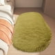 thumbnail image 5 of Fiudx Alfombra Ovalada, Lujosa Alfombra En Tacto de Seda, Manta Lavable para Dormitorio, Alfombra Antideslizante para Salón, Solución para Decorar El Pasillo, Diseño Seguro para Toda La Familia, Una, 5 of 5