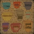 thumbnail image 2 of DiPaolo, Dan 20x20 Gold Ornate Wood Framed with Double Matting Museum Art Print Titled - Coffee Blend, 2 of 4