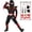 Black, variant on Ninja Costume Kids Ninja Muscle Costumes Boys Ninja Set Accessories Best Children Gift(kids-M-6/7T)