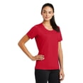 thumbnail image 4 of Sport-Tek Ladies PosiCharge Tough Tee-S (Deep Red), 4 of 6