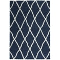 thumbnail image 3 of Nourison Shangri-La Modern Trellis Navy/Ivory 5' x 7' Area Rug, (5' x 7'), 3 of 10