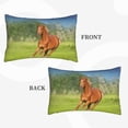 thumbnail image 2 of Cauagu horse running freely Print Pillow Covers with Envelope Closure,1PC Pillow Cases Decorative Pillow Case for Bed & Couch, Pillows Not Included-14"x20", 2 of 6