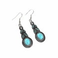 thumbnail image 4 of Geetinfly Women's Bohemian Turquoise Necklace Or Earrings, VintageDangle Earrings, Oval Dangle Earrings,Earrings, Pendant Jewelry Gift, 4 of 9