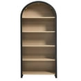 thumbnail image 5 of Evie Bookcase Display Cabinet in Black, 5 of 8