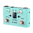 thumbnail image 1 of Pedal de efectos LOST TEMPO Pedal de efectos Drum amp; Looper Effector Mini 2-in-1 Looper amp; Drum Machine Doble pedal Looper Pedal Looper Pedal de guitarra 30 tambores y 4 bucles Sintonizador de alt M-Vave Pedal de efectos, 1 of 6