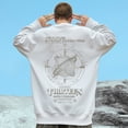 thumbnail image 5 of Sudadera con cuello redondo y estampado gráfico de giroscopio divertido para hombre, ropa de calle de hip hop, sudaderas con capucha de gran tamaño, ropa vintage Y2K, 5 of 5