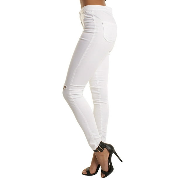 Long skinny trousers deals