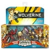 Marvel Super Hero Squad: Wolverine The Uncanny X-Men, Action Figure 4-Pack