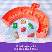 Kinetic Sand, SquishPizza Activity Playset with 1lb Play Sand & 5 Tools