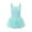 Green, variant on Toddler Girls Winter Dance Dress Sleeveless Bodysuit Tutu Outfit Clothes