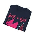 thumbnail image 4 of Girls love Ocean Animals Novelty Fish Lovers Unisex T-Shirt, 4 of 4