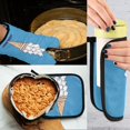 thumbnail image 5 of Yayeee Oven Mitts and Pot Holder Set of 2 Heat Resistant Kitchen Gloves Baking Hot Pad, Ice Cream Cat, 5 of 5
