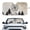 Compass Mountain Forest, variant on XYZCANDO Foldable Sunshade with Vibrant Galaxy Wolf, Car Sunshades for Most Trucks and Vans, Keeps Vehicle Interiors Cool on Hot Summer Days