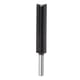 thumbnail image 3 of Enrutador Recto Ranurado Extendido De Carburo De Molino De Corte Recto De Vástago De 8 Mm O Montaje De Gabinete De Muebles De Carpintería, Negro, 3 of 8