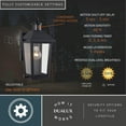 thumbnail image 4 of Vaxcel - Lexington - 1 Light Outdoor Motion Sensor Wall Mount In Traditional, 4 of 12