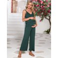 thumbnail image 2 of Yesfashion Women's Maternity Jumpsuit Pregnancy Casual Romper Strap Tank Top Baggy Pants, 2 of 8