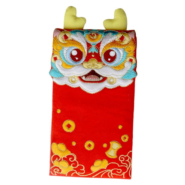 Sobres para tarjetas de felicitación con regalos tradicionales de Hongbao para el dinero de la suerte en chino estilo A