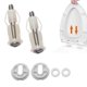 thumbnail image 3 of 1Pair Top Fix Toilet Seat Screws Well Nut Pan Fixing WC Blind Hole Fitting Kit For Universal Bathroom Accessories Replacement, 3 of 5