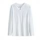 thumbnail image 1 of pstuiky camisas de manga larga para hombre, Blusas de cuello en V de manga larga holgadas, informales, cómodas y lisas para hombre Tops de hombre xl, 1 of 8