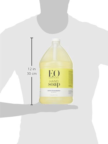 EO Products Liquid Hand Soap Lemon and Eucalyptus - 1 Gallon