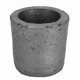 thumbnail image 1 of Crisol de fundición de carburo de silicio en forma de copa para horno de grafito, herramienta de fusión de 1 kg, 1 of 12