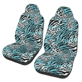 Green Cheetah Print Car Seat Covers Custom Car Accessories Gifts