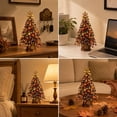 thumbnail image 6 of Aoznliie DIY Beaded Christmas Tree Kit, Bead Kit Xmass Tree with Maple Topper & Lights, Ideal Tabletop Christmas Decor for Home Office, 6 of 8