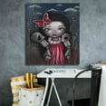 thumbnail image 5 of Epic Graffiti 'Bones And Butterflies' by Abril Andrade, Canvas Wall Art, 26"x30", 5 of 8