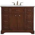 thumbnail image 5 of 42 in. Single Bathroom Vanity set in teak, 5 of 20