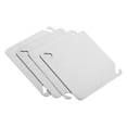 thumbnail image 3 of 4 Uds. Placas de cubierta de caja eléctrica de Metal, cubierta de caja eléctrica cuadrada plana en blanco, cubierta de caja eléctrica para caja de conexiones eléctricas, 3 of 4