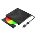 thumbnail image 3 of Grabadora de DVD externa / USB 3.0 / Reproductor / DVD ROM / Unidad de DVD portátil Grabadora Duplicadora Lector Reproductor para, 3 of 5