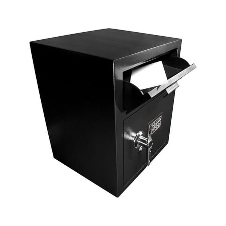 Barska - Large Keypad Depository Safe - Black