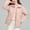 Pink, variant on Njoeus Women's Hooded Lightweight Down Jacket Fashion Long Sleeve Puffer Jacket Full Zip Fall Winter Padded Quilted Coat with Hood （Available in Plus Size) Pink XL