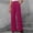 *Hot Pink, variant on ClodeEU Wide Leg Work Trousers for Women ,Work Business Casual High Waisted Dressy Pants Trousers Office Gray,Womens Plus M
