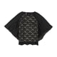 thumbnail image 1 of Alfani Blusa de punto con encaje frontal para mujer, negro, 8P, 1 of 1