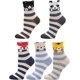 thumbnail image 2 of Calcetines de animales bonitos para mujer, calcetines divertidos kawaii de perros y gatos de dibujos animados divertidos para niñas, calcetines de algodón novedosos, medias navideñas, tallas 4-10, 5, 2 of 5