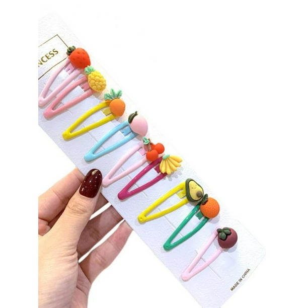 Naturalour 10 Pcs Cute Girl Hair Clips,Cuteduoer Flower Fruit Hair Clip Accessories Lovely Barrettes For Baby Girls Kids Toddlers Set Naturalour 10 Pcs Cute Girl Hair Clips,Cuteduoer Flower Fruit Hair Clip Accessories Lovely Barrettes For Baby Girls Kids Toddlers Set