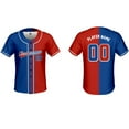 thumbnail image 3 of Camiseta de béisbol personalizada, diseño creativo, camiseta de béisbol, camiseta de entrenamiento para juegos de softbol para adultos y niños, 3 of 4