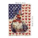 thumbnail image 3 of Independence Day Garden Flag Arrival Digital Printed Linen Flag Outdoor Yard Decoration, 3 of 6