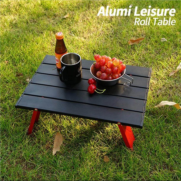 transemion Portable Outdoor Mini Folding Table Ultralight Camping