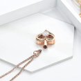 thumbnail image 4 of Cremation Jewelry Birthstone Heart Urn Necklace for Ashes for Women Gilrs Memorial Keepsake Urn Pendant for Human Pet Ashes, 4 of 5