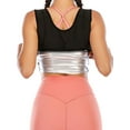 thumbnail image 6 of Sauna Sweat Vest for Women Weight Loss Slim Workout Tank Top Hot Sweat Waist Trainer Tummy Control Body Shaper Sauna Suits with Zipper, 6 of 6