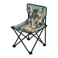 thumbnail image 2 of WOBOGO Cute Three Flowered Cat Camping Chair Convenient Four Corner Backrest Folding Stool Can Hold Up to 220lbs, 2 of 8
