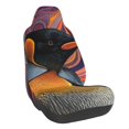 thumbnail image 1 of Balery Abstract Pattern Penguin Funda de Asiento para Auto con Diseño - Cubierta Frontal Suave y Transpirable con Protector Antideslizante- 1 Unidad, 1 of 5
