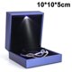 thumbnail image 1 of Caja de anillo de luz LED, joyero de almacenamiento de anillo iluminado LED de moda, 1 of 5