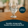 thumbnail image 4 of Libbey 14 Oz Perception Banquet Goblet Glasses, Elegant Iced Tea Stemware Glasses, Versatile Goblets Glassware Set of 12 for Cocktails, Wines and More, 4 of 4