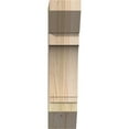 thumbnail image 2 of Ekena Millwork 6"W x 18"D x 26"H Imperial Slat Rough Sawn Bracket, Douglas Fir, 2 of 4